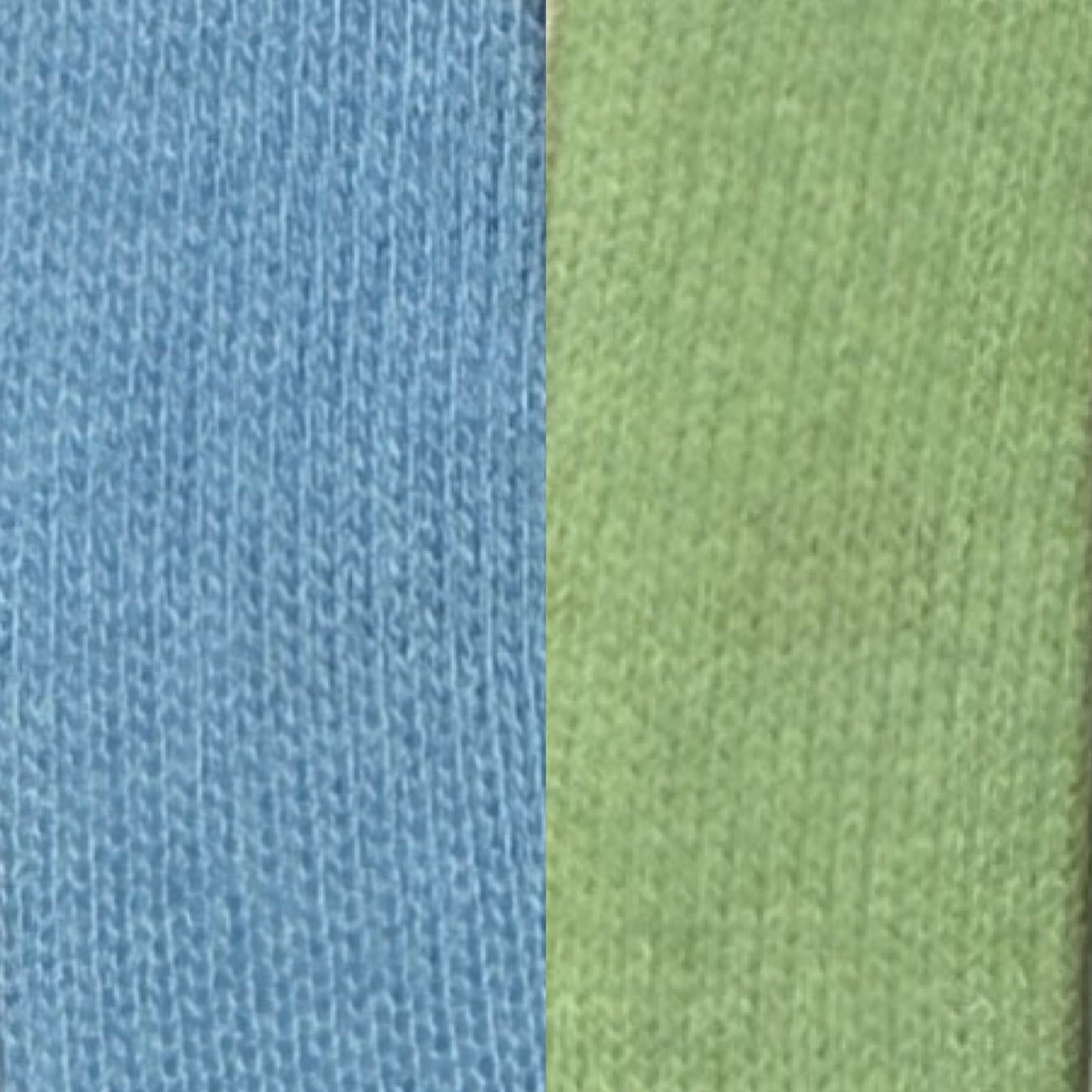 PRESALE Colorblock Oversized Tee or Biker Set - Blue & Green *mid-July