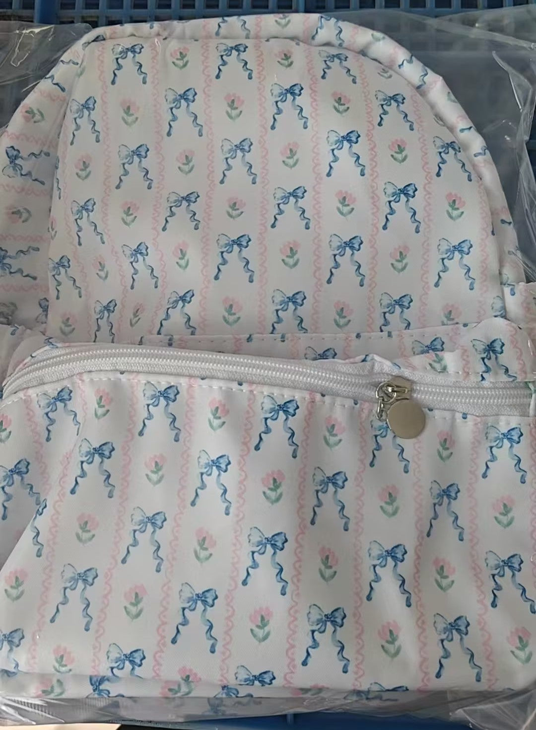 Toddler Backpack - Coquette Stripes
