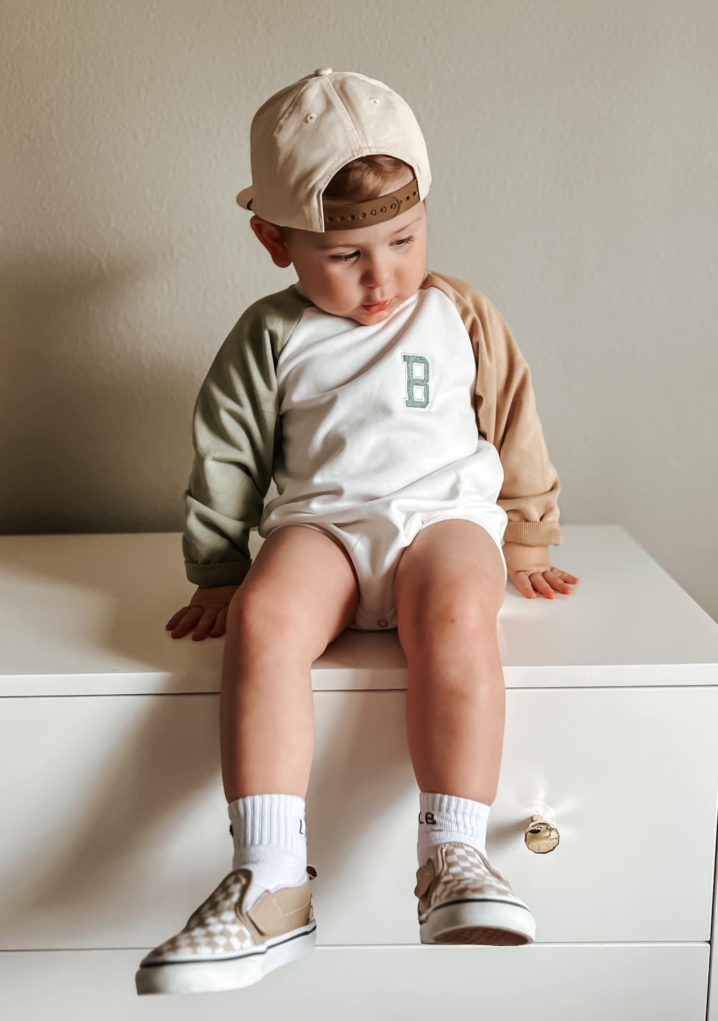 Colorblock Sweatshirt Romper