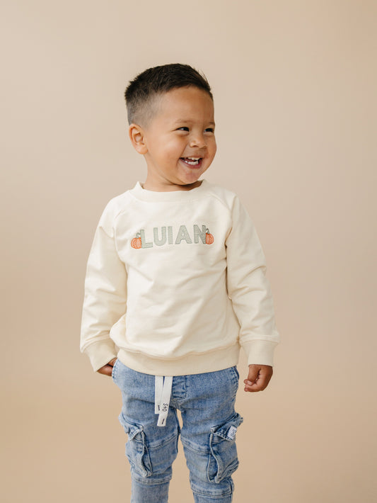 Organic Cotton Crewneck Sweatshirt