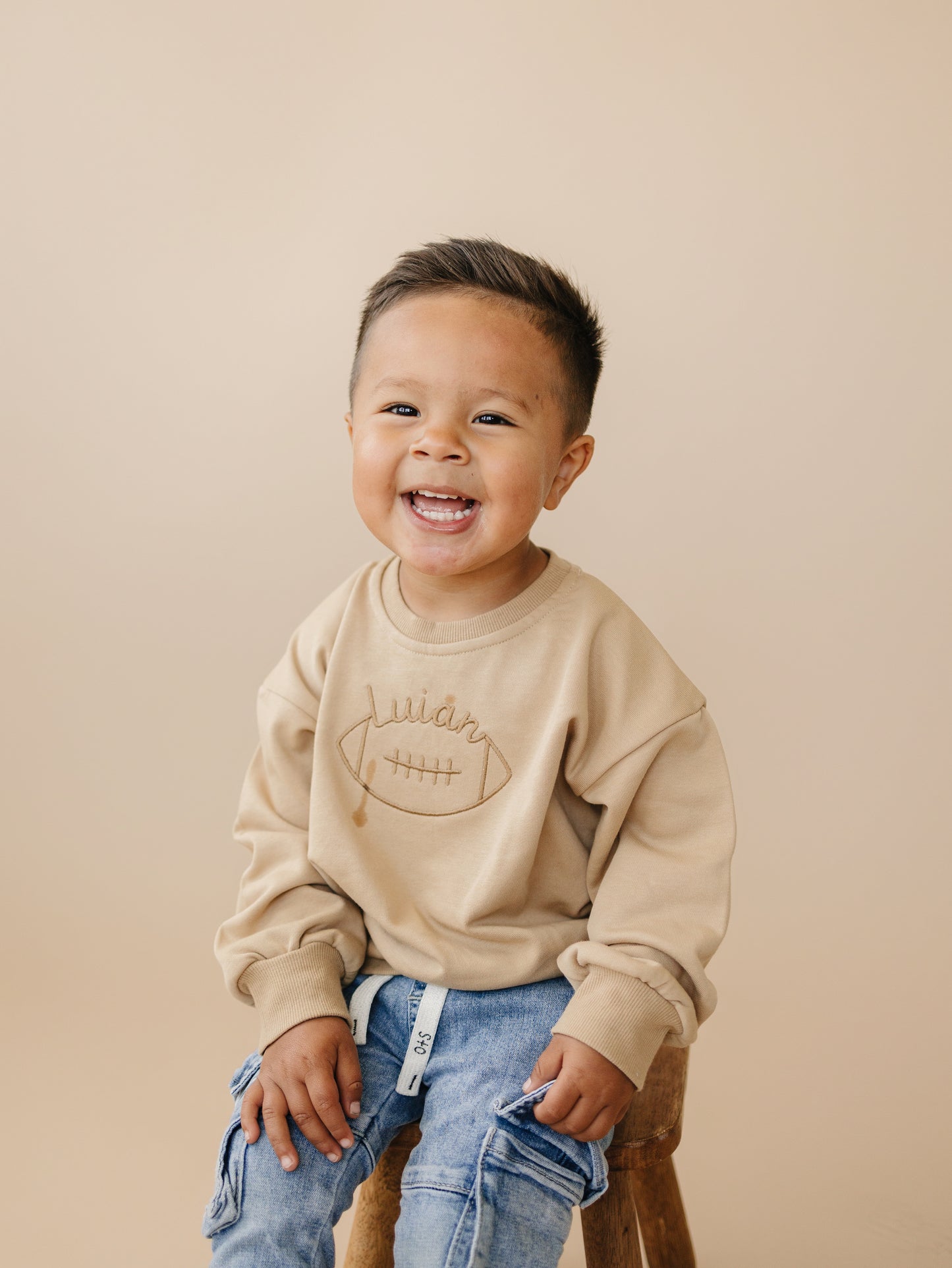 Crewneck Sweatshirt - Camel