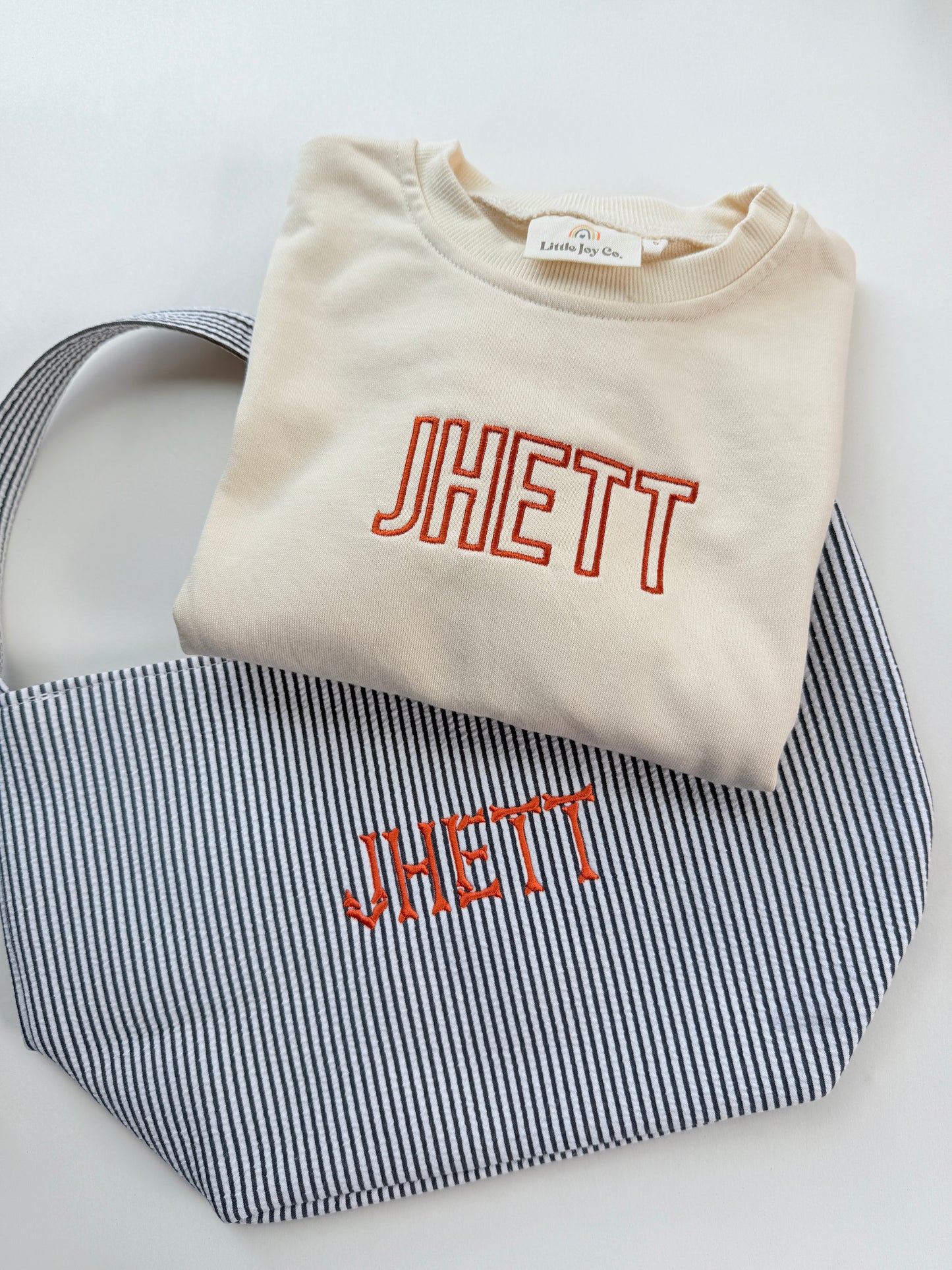 Seersucker Striped Halloween Bag - more colors