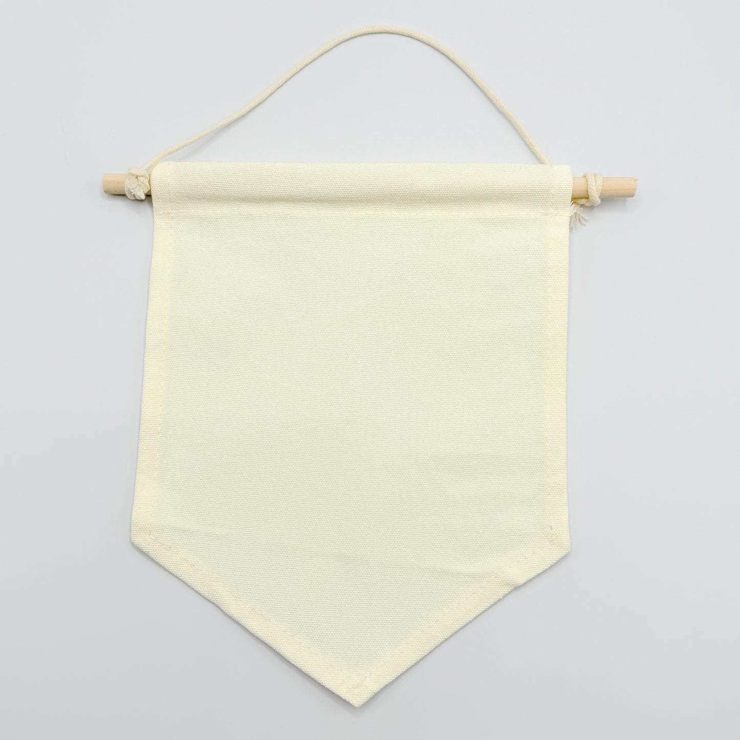 Natural Canvas Hanging Banner - Two Sizes