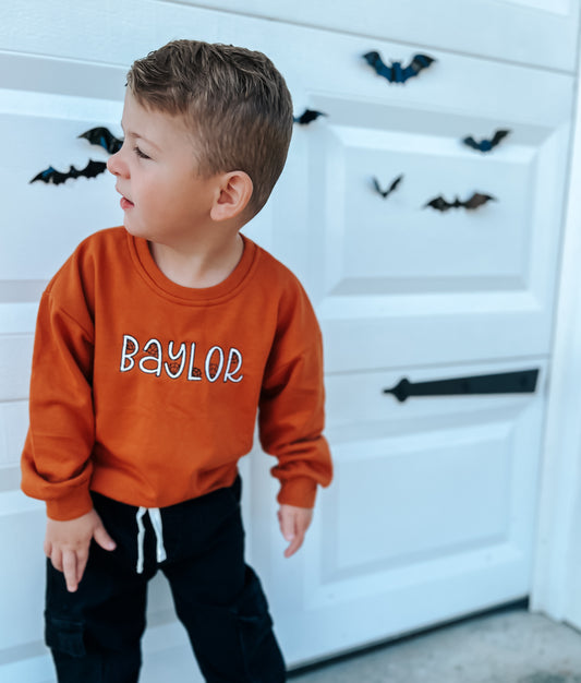 Crewneck Sweatshirt - Orange