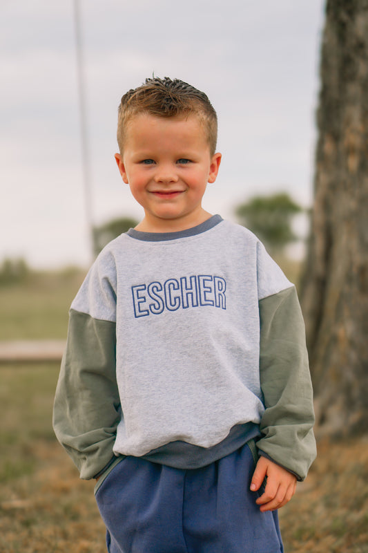 Colorblock Cozy Jogger Set