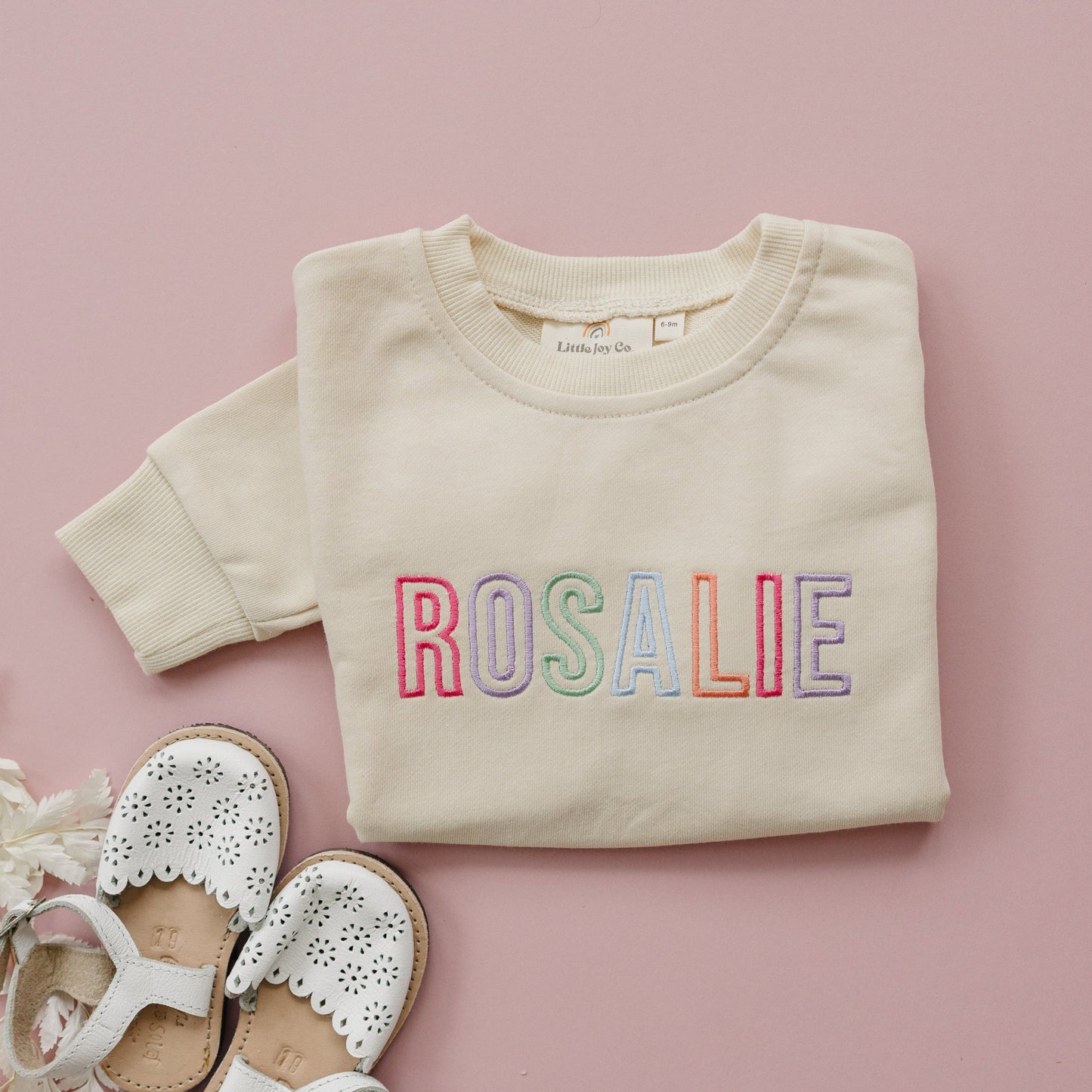 Sweatshirt Bubble Romper - Pinks