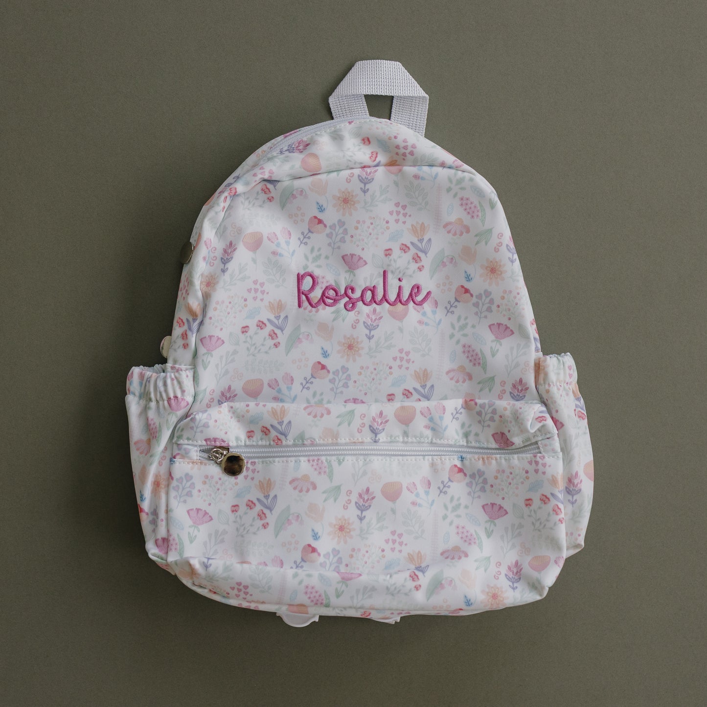 Toddler Backpack - Gingham or Floral Print