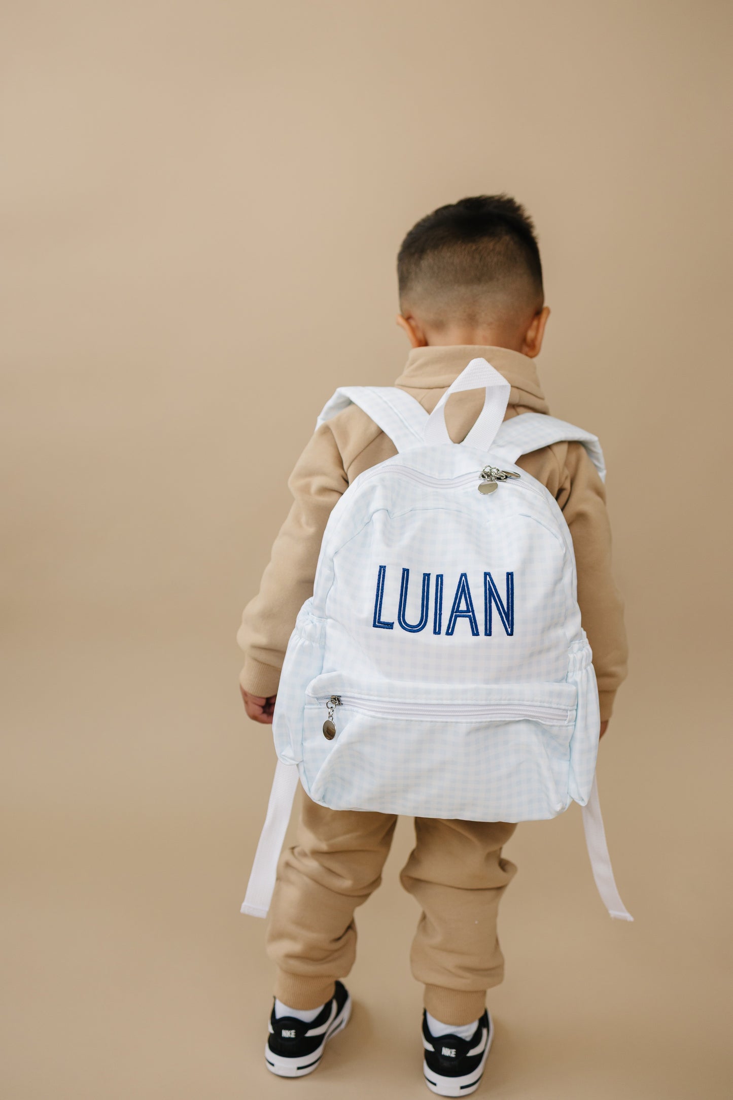 Toddler Backpack - Gingham or Floral Print