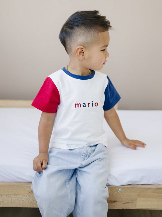 4th of July Colorblock Tee