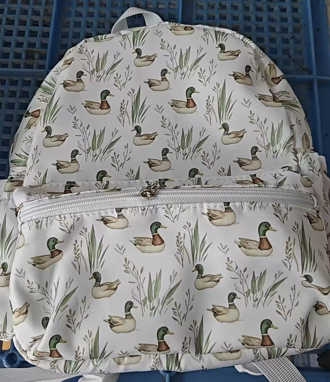 Toddler Backpack - Mallard Duck Print