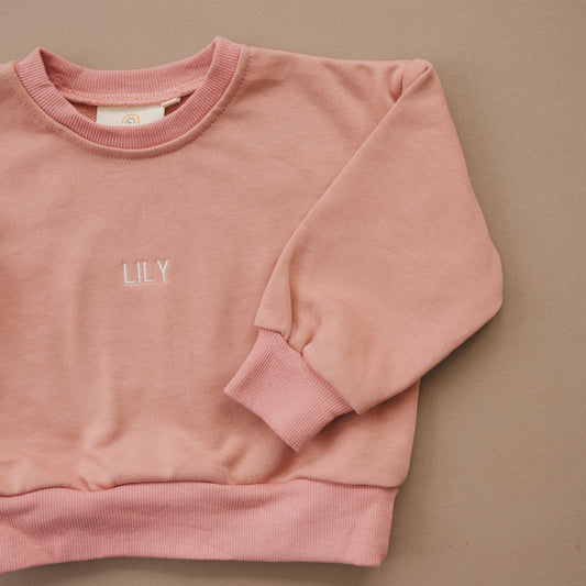 Crewneck Sweatshirt - Salmon