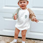 Colorblock Sweatshirt Romper