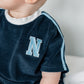 Organic Cotton Terry Varsity Shorts Set