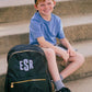 Solid Color Backpack - Blue, Black or Teal