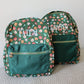 Sports Print Colorblock Backpack - two sizes