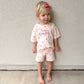 PRESALE Organic Cotton Strawberry Shorts Set
