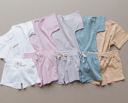 Organic Cotton Shorts Set