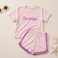 Organic Cotton Terry Shorts Set