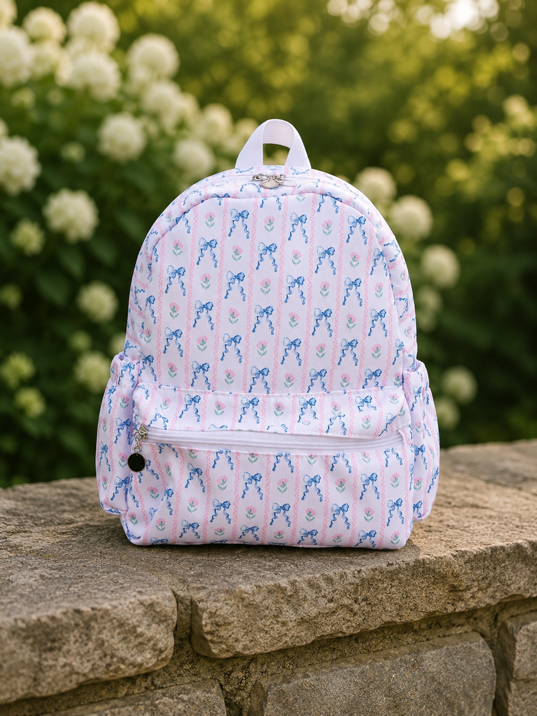 Toddler Backpack - Coquette Stripes