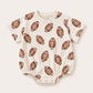 GAMEDAY PRESALE Football Print T-Shirt Bubble Romper *Early August