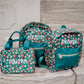 Sports Print Colorblock Backpack - two sizes
