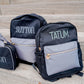 Black & Gray Colorblock Backpack - two sizes