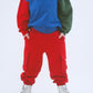 90s Colorblock Crewneck Sweatshirt