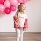Colorblock Crewneck Sweatshirt - Pinks