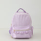 Ruffle Backpack - Gingham or Stripe