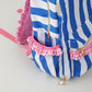 Ruffle Backpack - Gingham or Stripe