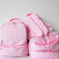 Ruffle Backpack - Gingham or Stripe