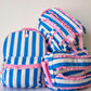 Ruffle Backpack - Gingham or Stripe