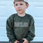 Crewneck Sweatshirt - Olive Green