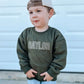 Crewneck Sweatshirt - Olive Green