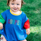 90s Colorblock T-Shirt Bubble Romper