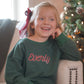 CHRISTMAS PRESALE Girls Scalloped Set - Red, Cream or Green *mid November