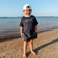 Organic Cotton Terry Varsity Shorts Set