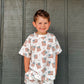 GAMEDAY PRESALE Football Print Shorts Set *Early August