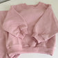 Crewneck Sweatshirt or Sweatshirt Romper - Dusty Pink