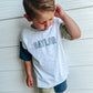 Organic Cotton Colorblock Tee and Shorts Set