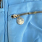 Solid Color Backpack - Blue, Black or Teal