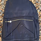 Solid Color Backpack - Blue, Black or Teal