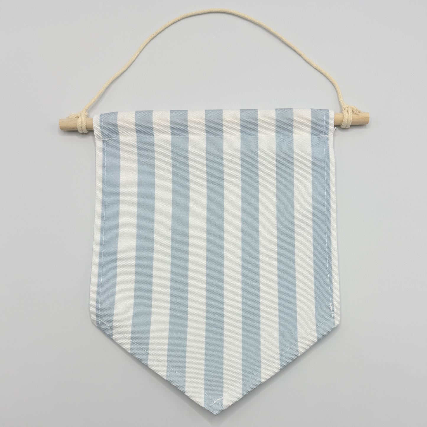 Blue Striped Canvas Hanging Banner - Two Sizes