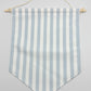 Blue Striped Canvas Hanging Banner - Two Sizes