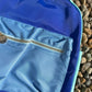 Blue & Teal Colorblock Backpack - two sizes