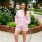 PREORDER Mommy & Me Striped Mock Neck Shorts Set *mid-September