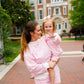 PREORDER Mommy & Me Striped Mock Neck Shorts Set *mid-September