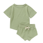 PRESALE Waffle Knit Shorts Set *mid-July