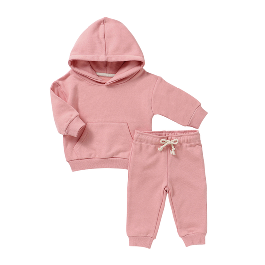 Organic Cotton Hooded Jogger Set