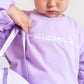 Lilac Sweatshirt - Bubble Romper or Crewneck